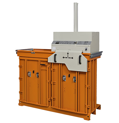 ORWAK Multi 5070 multikamer balenpers voor karton en plastiek