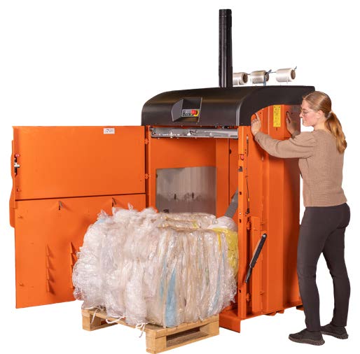 ORWAK Compact 3120 voor het persen van plastiekfolie