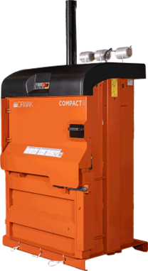 ORWAK Compact 3120 verticale balenpers voor karton en folie