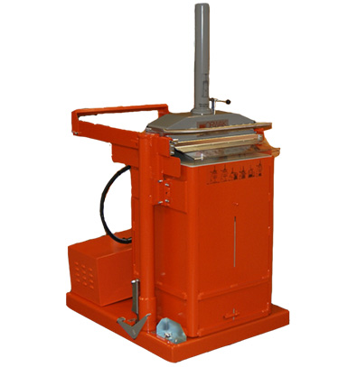 ORWAK FLEX 5031 verticale balenpers voor karton, folie en afvalzakken