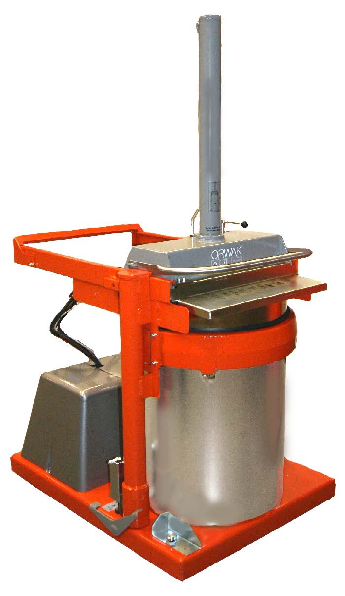 ORWAK FLEX 5030 zakcompactor voor nat restafval