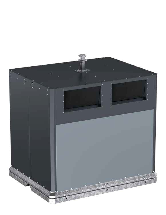 Cityspot Marti 4000 bovengrondse inzamelcontainer